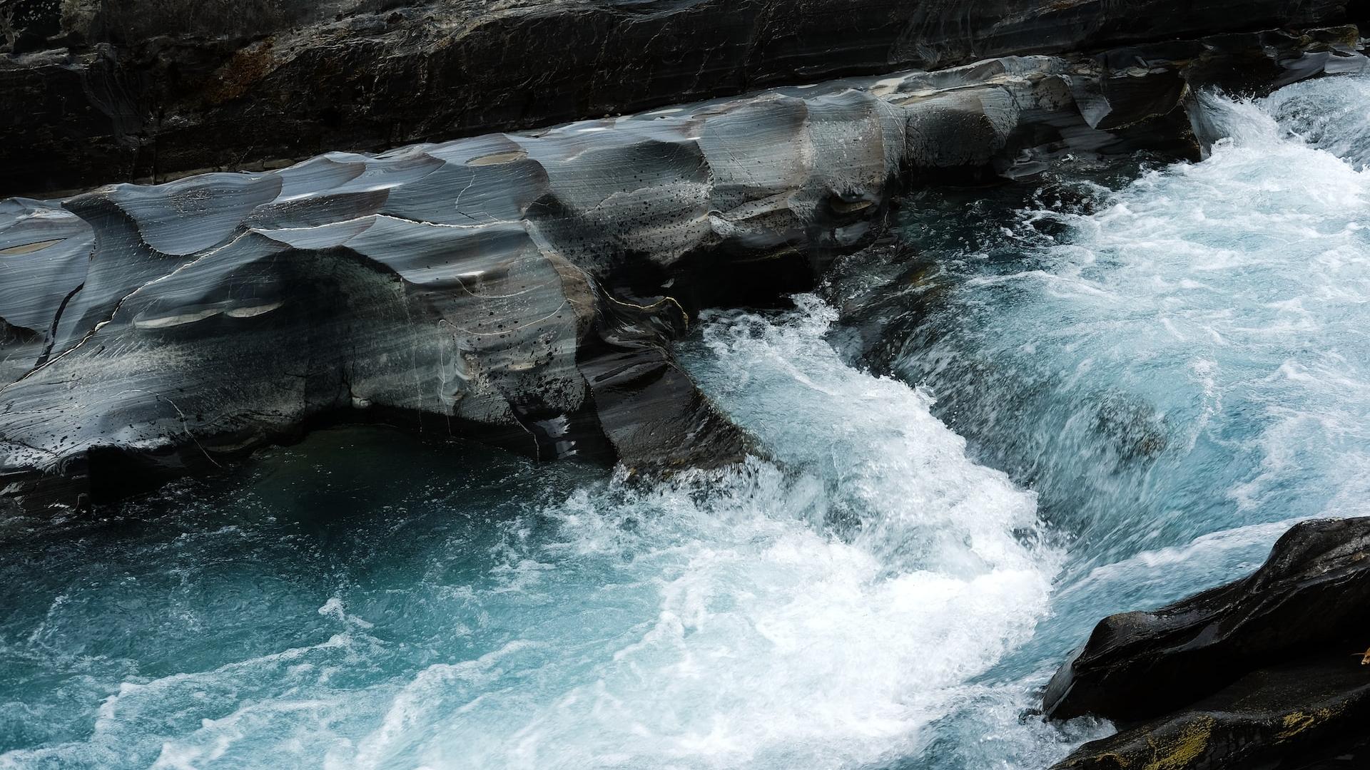 time lapse photography of river